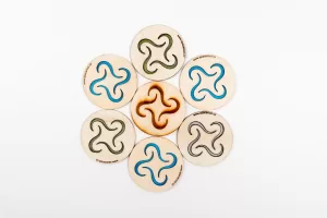 Laser - Epoxidové podtácky - Space Root