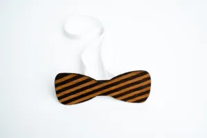 Motýlek Space root - Vrupa - s bílou gumičkou - tmavý