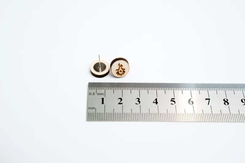 Náušnice - Space root - Horda - s rozměrem