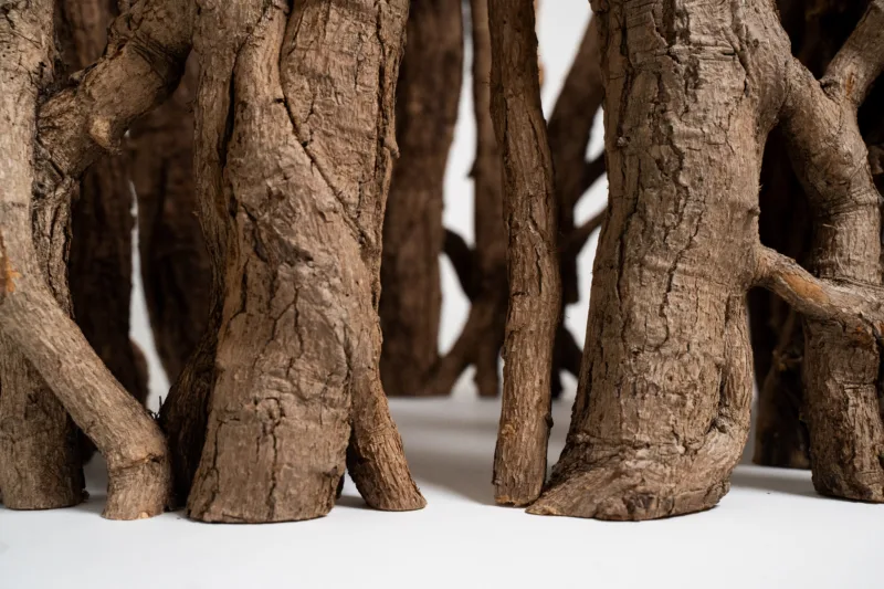 Podnož - Borne Lun - pohled zboku detail