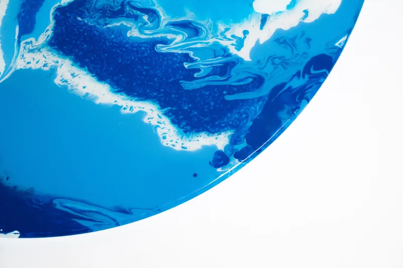 Stolová deska Lume Glac - 60cm - detail lesk