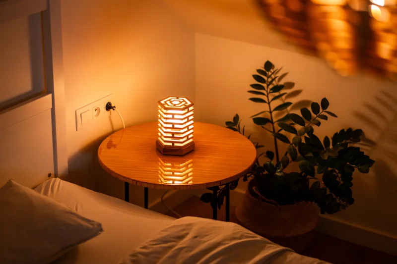 Stolní lampička - Space root - Tria Bene