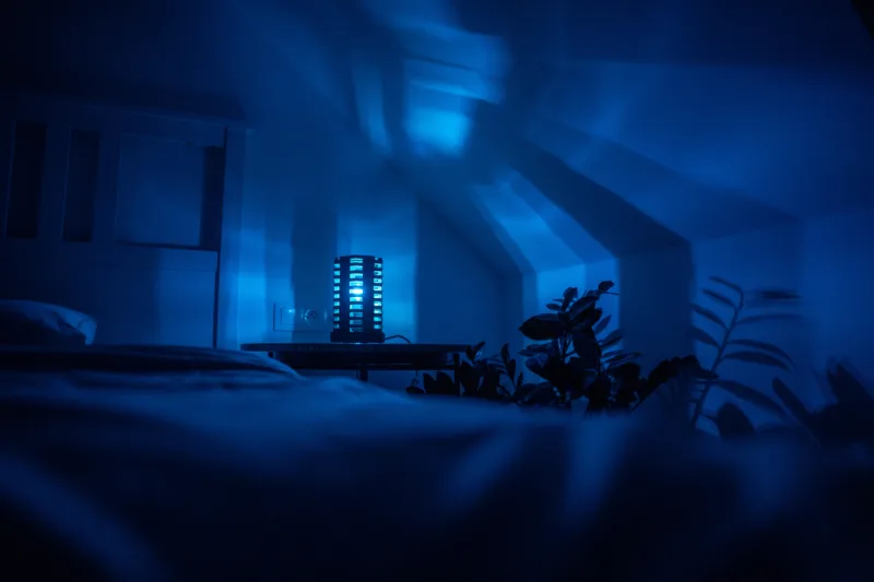 Stolní lampička - Space root - Tria Cuni