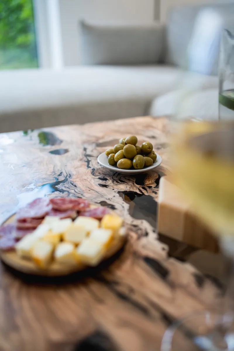 Konferenční stůl Bon Zeisario - interiér velký detail desky