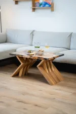 Konferenční stůl Bon Zeisario - interiér zepředu shora