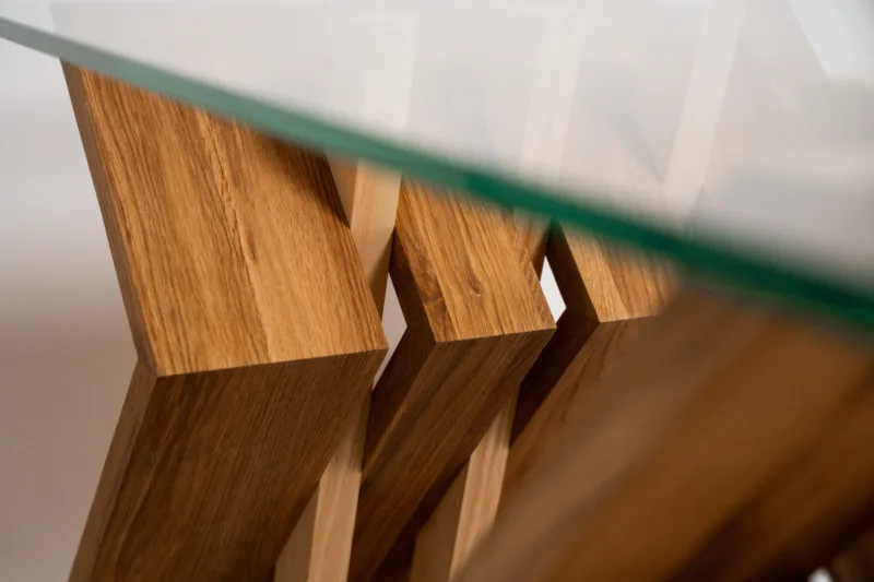 Dubová a jasanová podnož - Borne Zeis - detail kresby dřeva