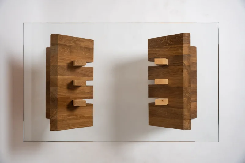 Podnož Space root - Borne Zeis - Dub a jasan - pohled shora