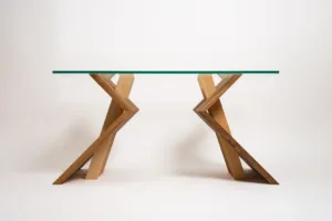 Podnož pro konferenční stůl Space root - Borne Zeis - Dub a jasan