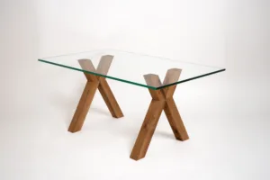 Dubová podnož Space root Borne Rave - sestava pro obdelníkovou desku