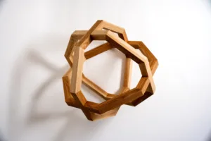 Podnož Space root - Borne Tao - Jasanové dřevo - pohled shora