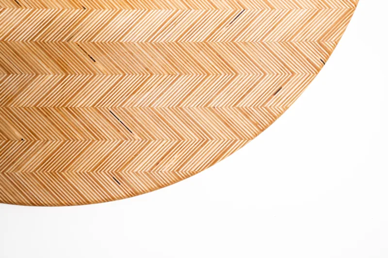 Stolová deska Line Verrum z kvalitní překližky pohled na hranu