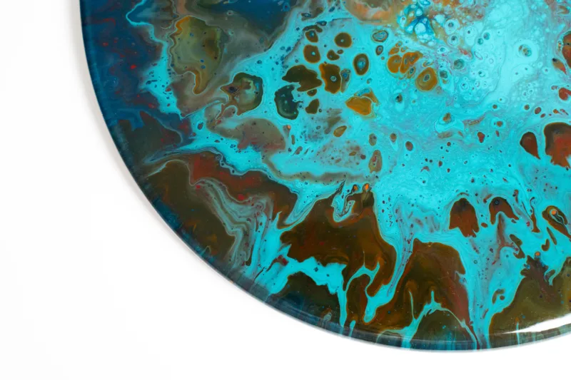 Stolová deska Lume Umbra s akrylovým povrchem pohled na část