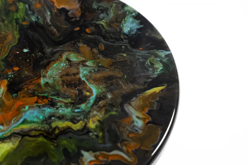 Stolová deska Lume Tempora s akrylovým povrchem pohled na detail hrany