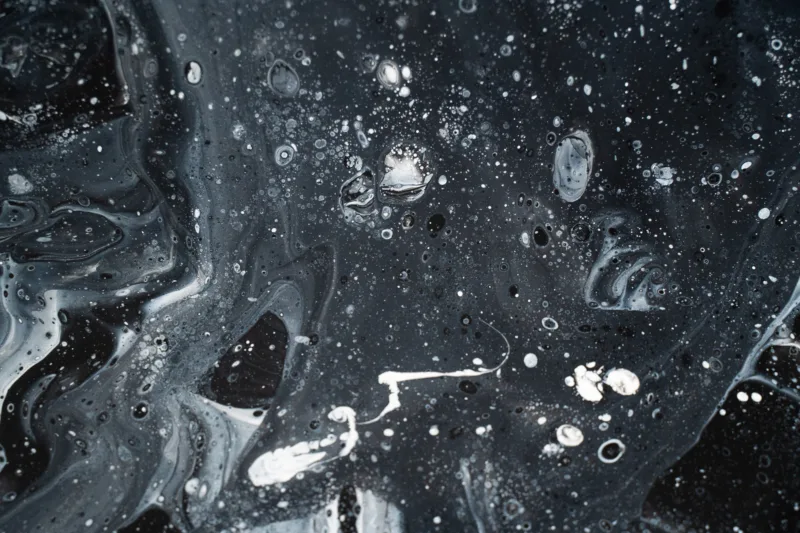 Stolová deska Lume Umbra s akrylovým povrchem pohled na detail