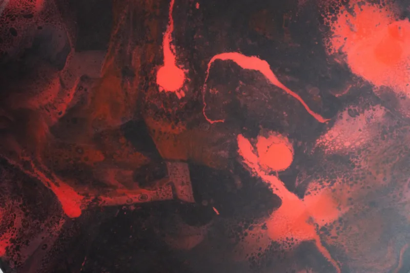 Stolová deska Lume Vulcan s akrylovým povrchem pohled na detail kresby